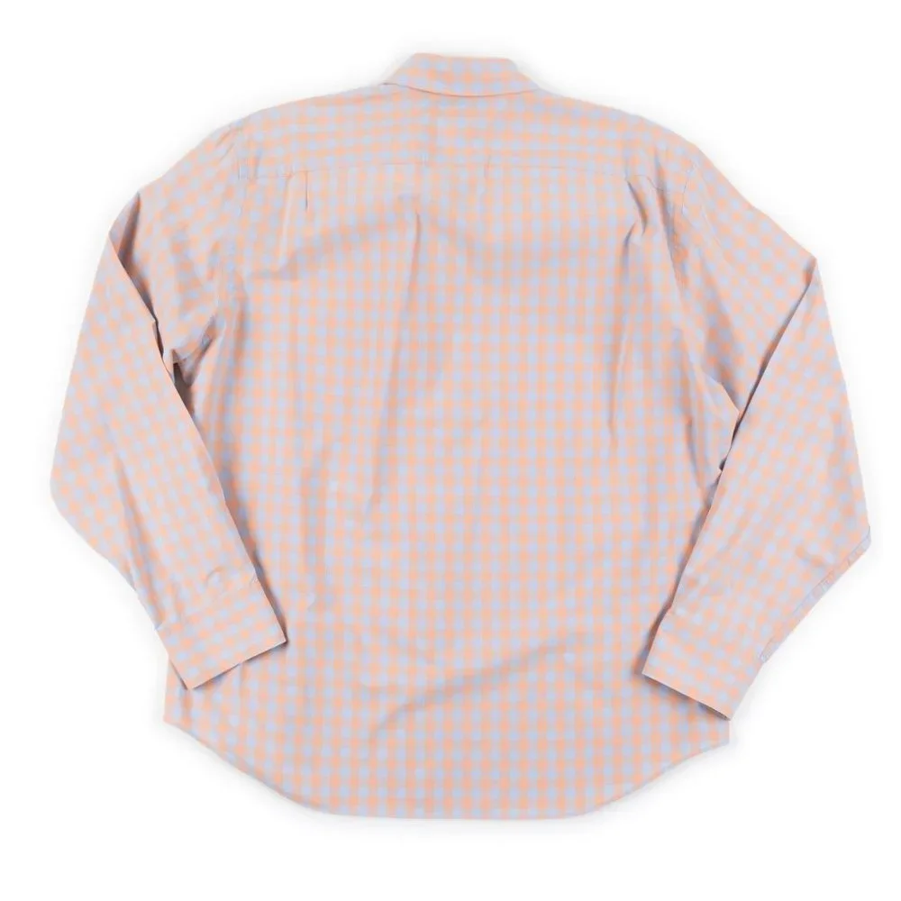 J. CREW Quality Woven Shirts Tailored by J.Crew light blue peach shirt s…